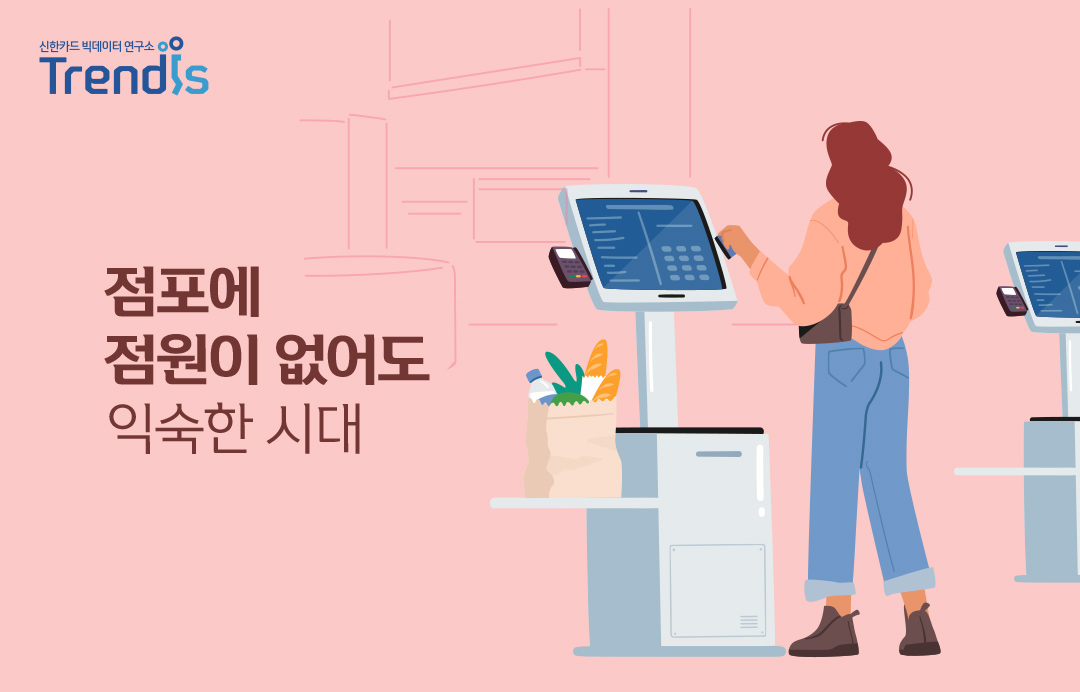 점포에 점원이 없어도 익숙한 시대